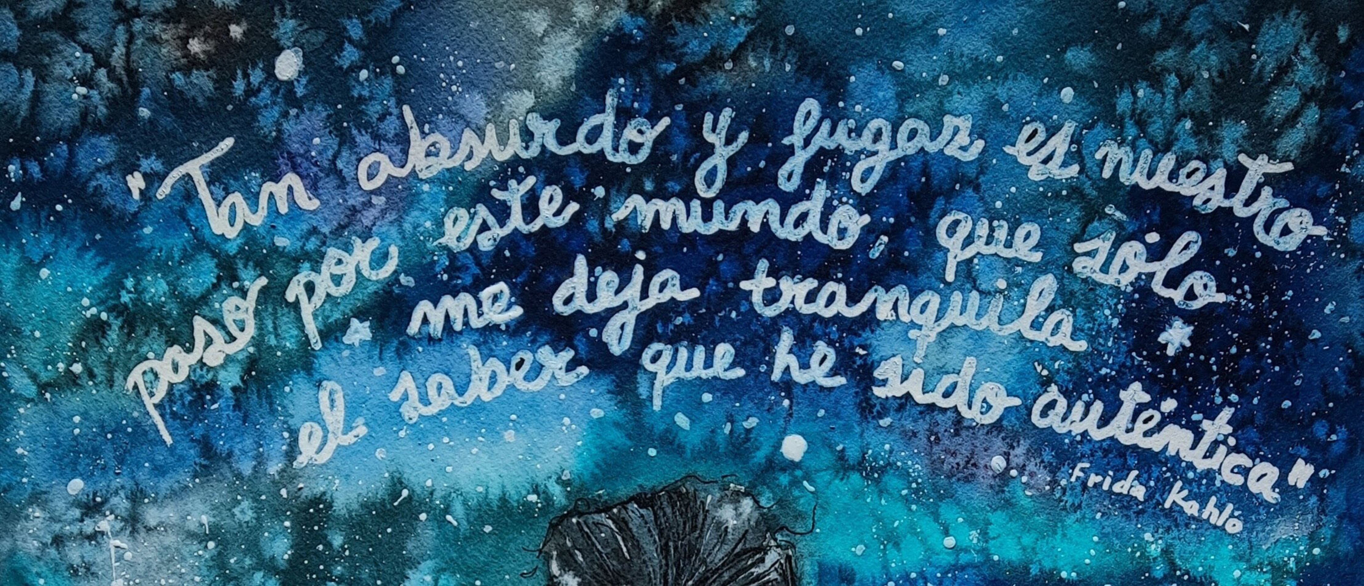 Acuarela, retrato femenino: "Ser auténtica" - 2