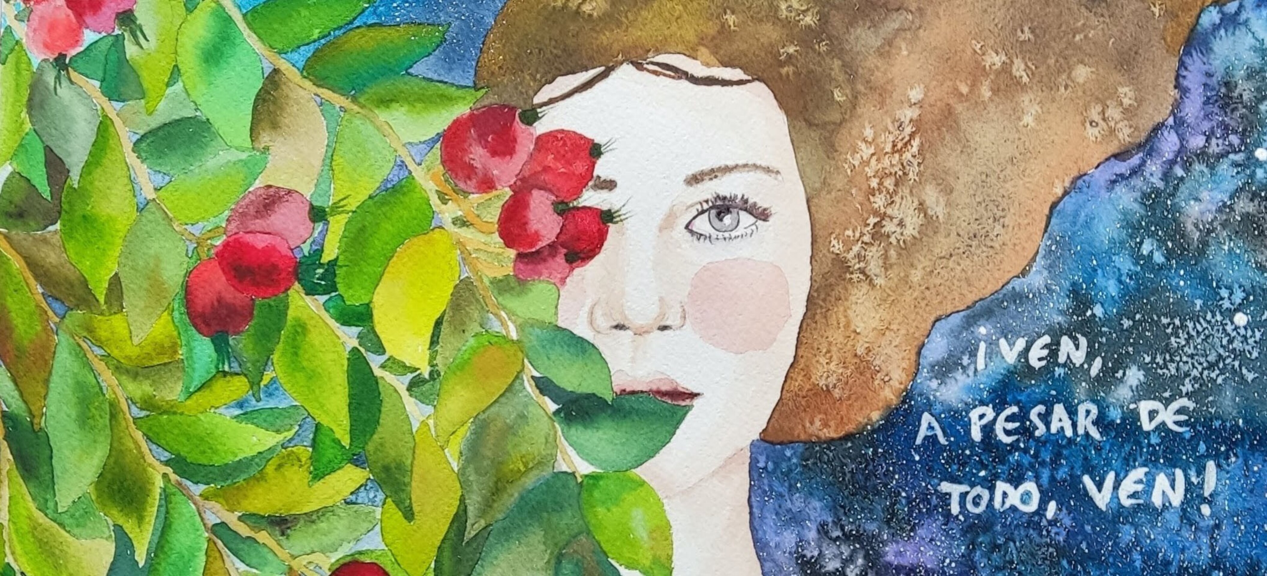 Tríptico poema de Rumi- Arte Original y único - 7